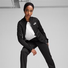 Костюм спортивный PUMA, размер 50, черный