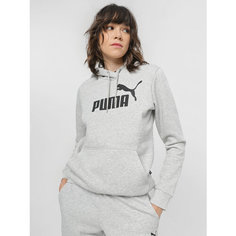Худи PUMA ESS Logo, размер M INT, , серый