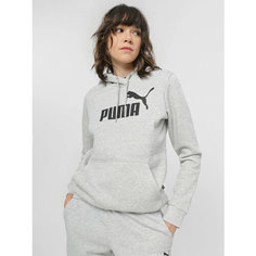 Худи PUMA ESS Logo, размер XL INT, , серый