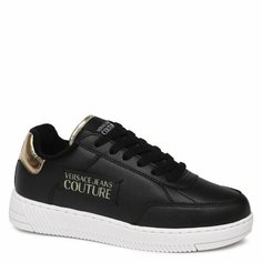 Кеды Versace Jeans Couture, размер 36, черный