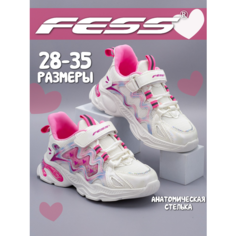 Кроссовки FeSS, размер 33, розовый