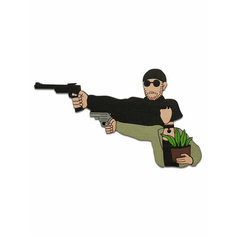 Брошь, черный Yes Please Shop