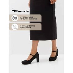Туфли Мэри Джейн Tamaris 1-24494-41-098, размер 36, черный