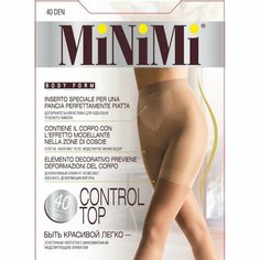 Колготки MiNiMi Control Top, 40 den, размер 4, чёрный