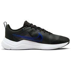 Кроссовки NIKE, размер 9.5US, черный/белый/синий