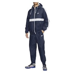 Костюм спортивный NIKE Sportswear, размер M, синий