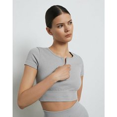 Топ спортивный Gloria Jeans, размер S (40-42), серый