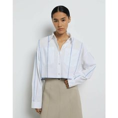 Рубашка Gloria Jeans, размер XS (38-40), белый
