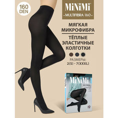 Колготки MiNiMi Multifibra, 160 den, размер 3, nero
