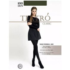 Колготки TEATRO Multifibra, 100 den, размер 4, оливковый