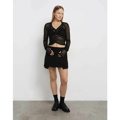 Юбка-шорты Gloria Jeans, размер XXS (36-38), черный