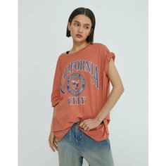 Футболка Gloria Jeans Ready! Steady! Go!, размер 12-14л/152-164, оранжевый