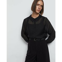 Блуза Gloria Jeans, размер XS (36-40), черный