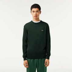 Джемпер LACOSTE, размер T3, , темно-зеленый