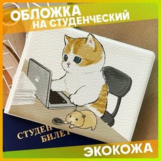 Обложка для студенческого билета 1-я Наклейка