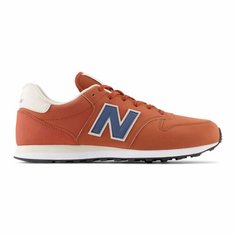 Кроссовки New Balance 500, размер 9,5 US, оранжевый