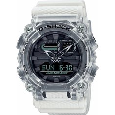 Наручные часы CASIO, белый, бесцветный, черный