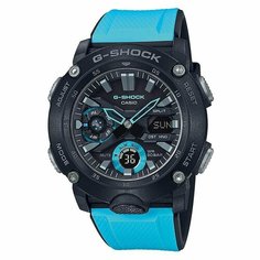 Наручные часы CASIO, бирюзовый, черный