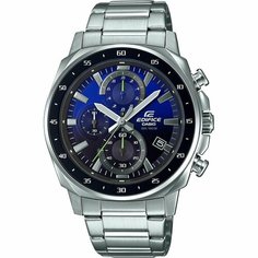 Наручные часы CASIO, синий, черный, серебряный