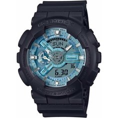 Наручные часы CASIO, серый, голубой, черный