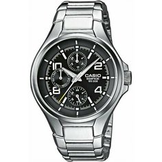 Наручные часы CASIO, серый, серебряный, черный
