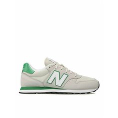 Кроссовки New Balance, размер 8,5 US, бежевый/серый/зеленый