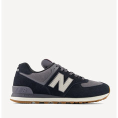 Кроссовки New Balance 574, размер 5,5 US, черный/серый