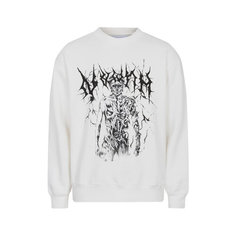 Свитшот Han Kjobenhavn ARTWORK FADED, размер L, , белый