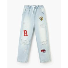 Джинсы Gloria Jeans GJ COOL, размер 2-4г/98-104, голубой