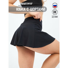 Юбка-шорты STREETFIT, размер 2XL, черный