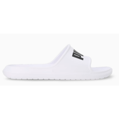 Шлепанцы PUMA Divecat v2 Lite Slide, размер 8 UK, Puma White-Puma Black