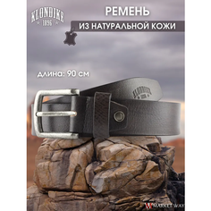 Ремень KLONDIKE 1896, размер 90, серый