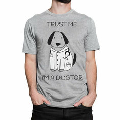 Футболка DreamShirts Studio, размер L, серый..
