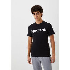 Футболка спортивная Reebok Graphic Series Linear Logo Tee, 1 шт., размер 2XL, чёрный