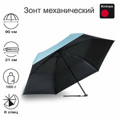 Мини-зонт Knirps, голубой