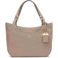 Сумка тоут DKNY, бежевый