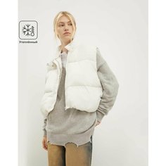Жилет Gloria Jeans, размер S (40-42), молочный