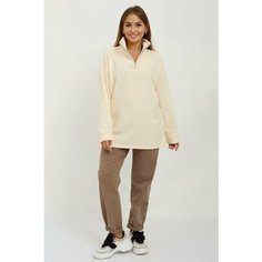 Толстовка Lika Dress, размер 52, , белый