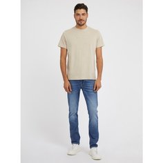 Футболка GUESS, размер L, бежевый