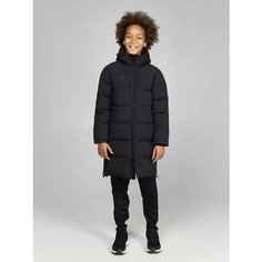 Пуховик FN куртка зимняя для мальчика Padding Kid Jacket пуховик, размер 130, черный