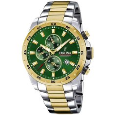 Наручные часы FESTINA Chrono Sport, зеленый