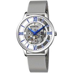 Наручные часы FESTINA Automatic, серебряный