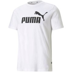 Футболка спортивная PUMA Essentials Logo Tee, размер M, white