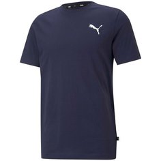 Футболка спортивная PUMA Essentials Small Logo Tee, размер S, peacoat-cat