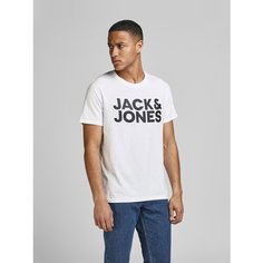 Футболка Jack & Jones, размер L, white/white