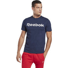 Футболка спортивная Reebok GS Linear Read Tee, 1 шт., размер XL, синий