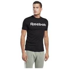Футболка спортивная Reebok GS Linear Read Tee, размер S, чёрный