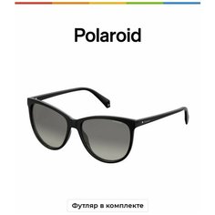 Солнцезащитные очки Polaroid, серый..