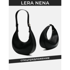 Сумка Lera Nena, фактура гладкая, черный