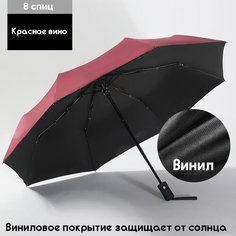 Смарт-зонт IBRICO, красный
